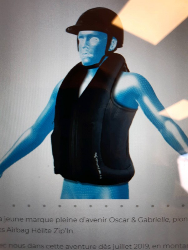 Trouver une veste de concours avec airbag à Bordeaux